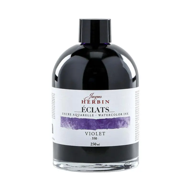 Jacques Herbin Violet Eclats Watercolour Ink, 250Ml 1