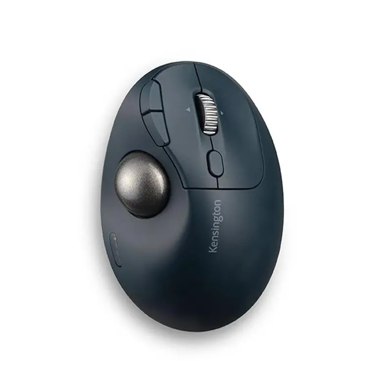 Kensington Pro Fit Tb550 Rechargeable Trackball – Sleek Black Model 1
