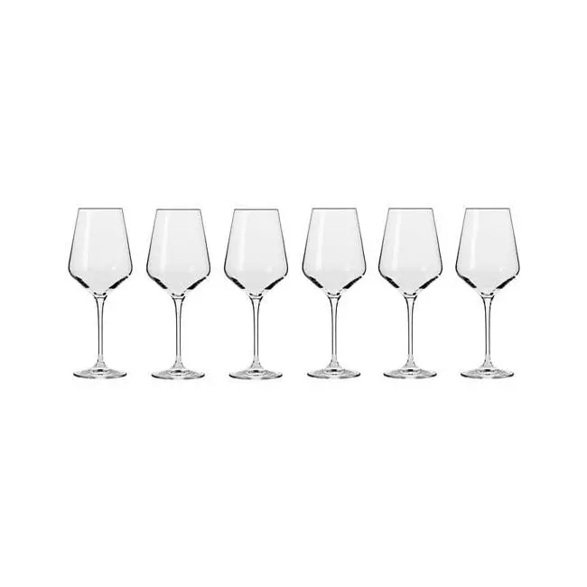 Krosno Avant-Garde 450Ml Wine Glass Set – 6-Piece Gift Boxed Collection (Kr0251) 1