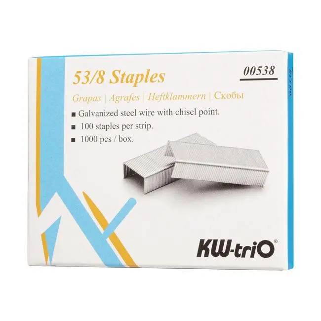 Kw-Trio Heavy-Duty Staples (53/8) – 1000-Count Box 1