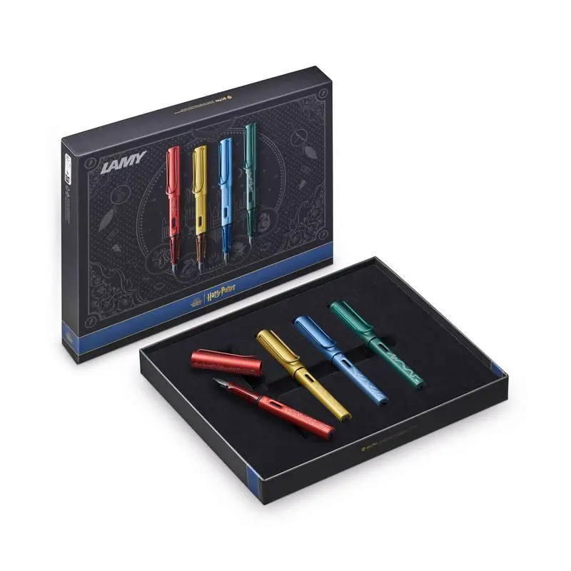 Lamy Al-Star Harry Potter Fountain Pen Collection – Four Medium Nibs 1