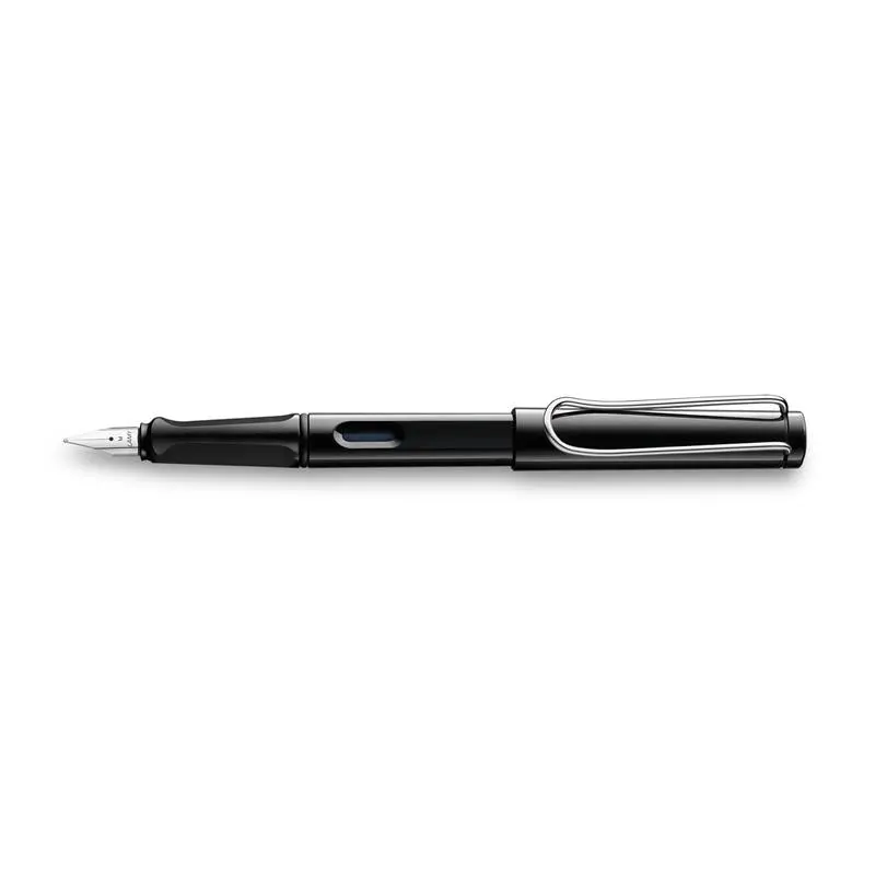 Lamy Safari Black Fountain Pen – Medium Nib For Smooth Ink Flow 1