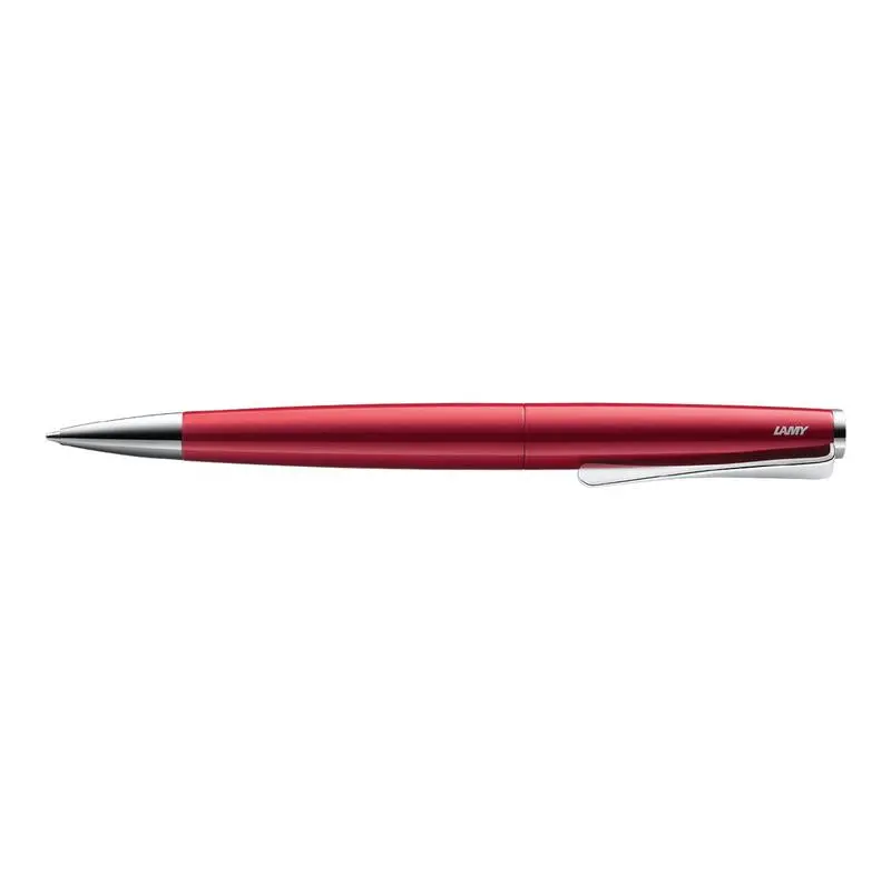 Lamy Studio Ballpoint Pen – Glossy Red M16 Design, Premium Refillable Build (1000911) 1