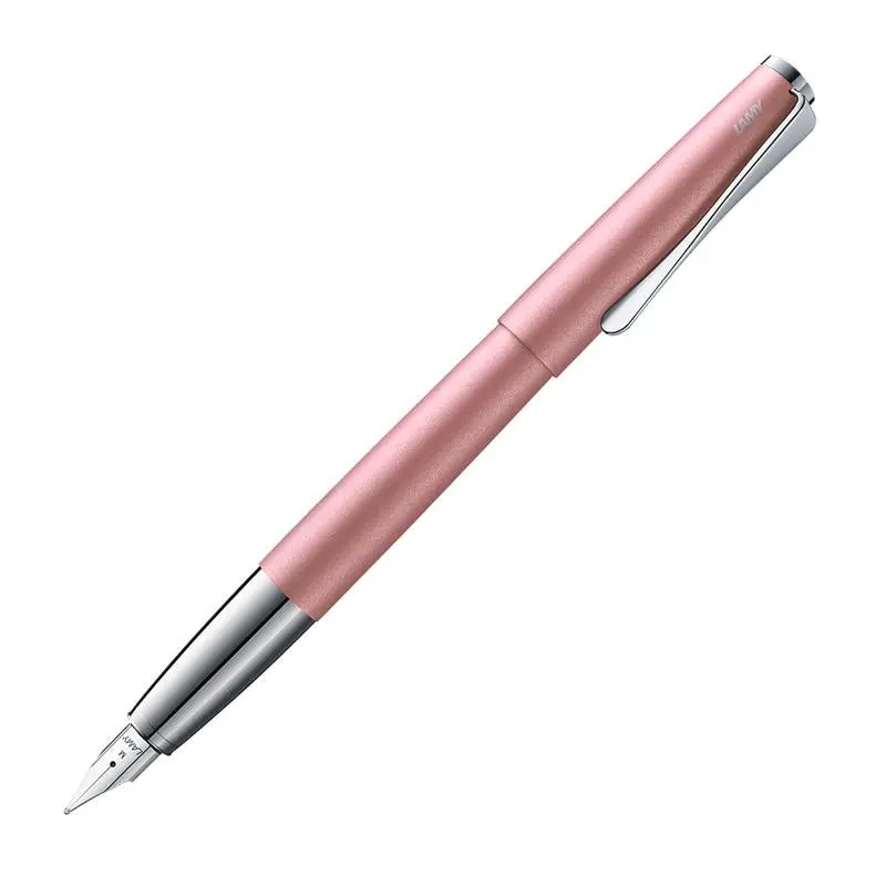 Lamy Studio Fountain Pen — Rose Matte Finish, Medium Nib (Ly4037370) 1