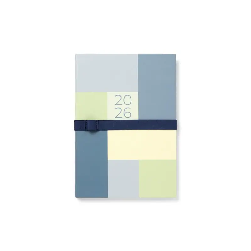 Letts A5 Blue Gradient Week-To-View Diary – 2026 Planner 1