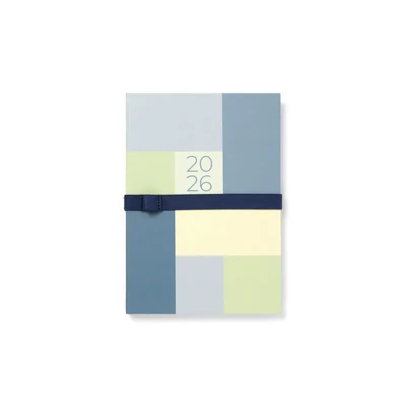 Letts A6 Gradient Diary 2026 — Blue Cover, Day-To-Page Layout (1001649) 1