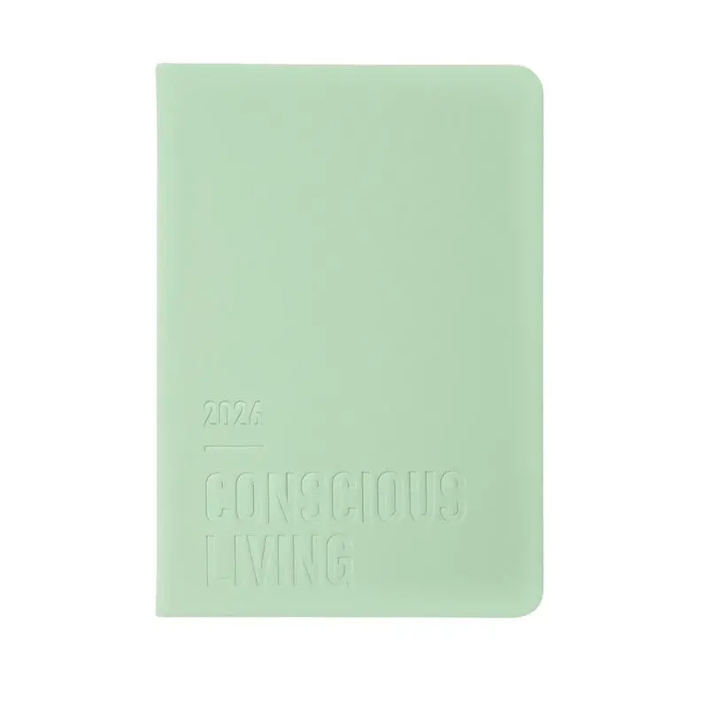 Letts Eco-Conscious A6 Weekly Planner: Sage Theme For 2026 1