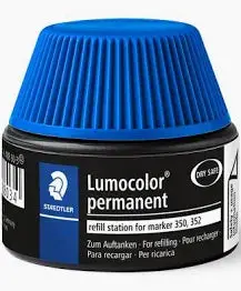 Lumocolor Permanent Marker Refill Station – Blue Ink 1