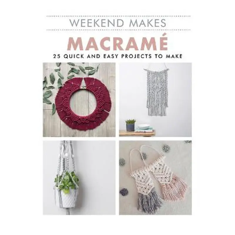 Macramé: Step-By-Step Knotting Techniques From The Guild Of Master Craftsman Publications 1