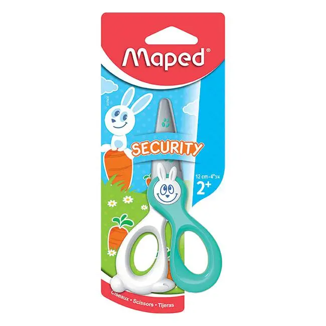 Maped Kidicut Safety Scissors – 12Cm Blunt-Tip For Children 1
