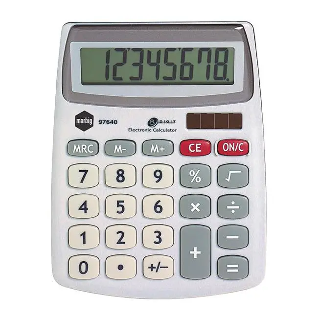 Marbig Compact 8-Digit Desktop Calculator 1