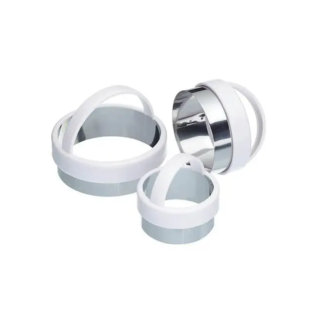 Mastercraft Plain-Edge Pastry Cutters – 3-Piece Baking Set (Hk1717) 1