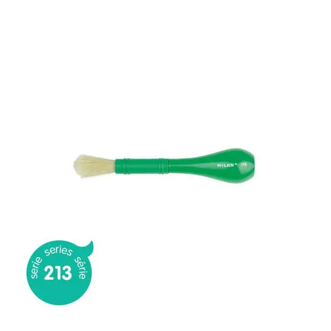Milan 213 Series Plastic-Handle Bristle Brush 1