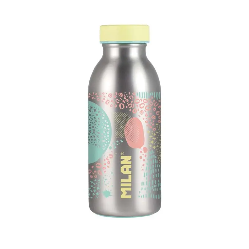 Milan 350 Ml Stainless Steel Vacuum Insulated Bottle – Sunny Yellow Finish 1