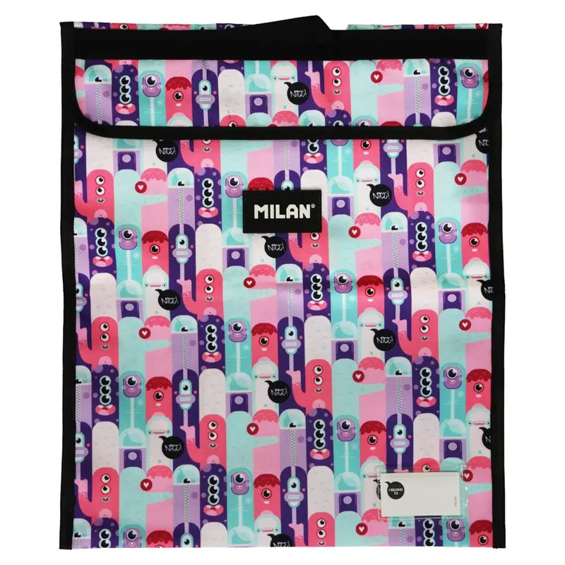 Milan Aliens-Print Extra-Large Homework Bag – 370 × 450Mm 1