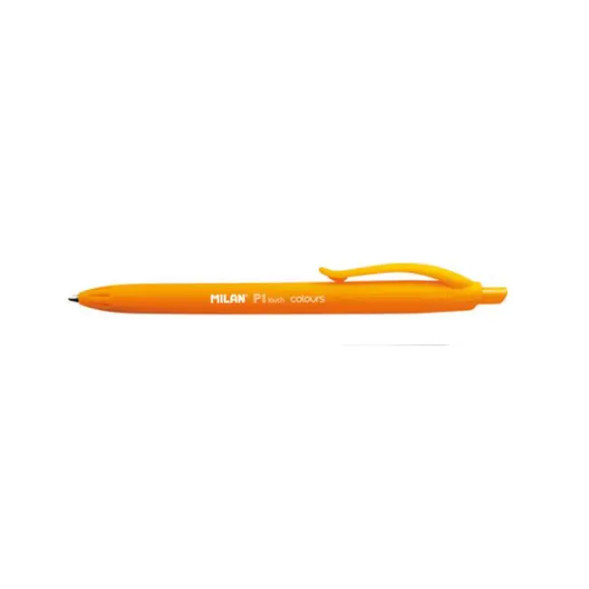Milan P1 Touch Colours Ballpoint Pen – Vibrant Orange Ink, Smooth Writing 1