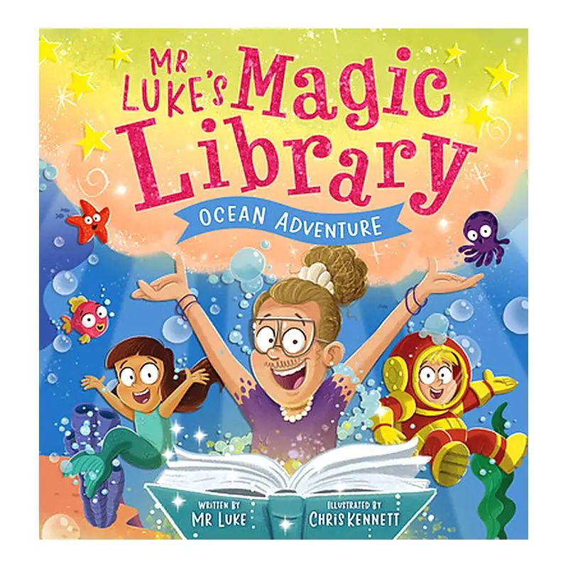 Ocean Adventure: Mr. Luke'S Magic Library, Book One By Luke Springer 1