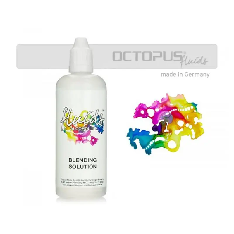 Octopus Alcohol Ink Blending Solution – 100 Ml Refill Bottle For Art Projects 1