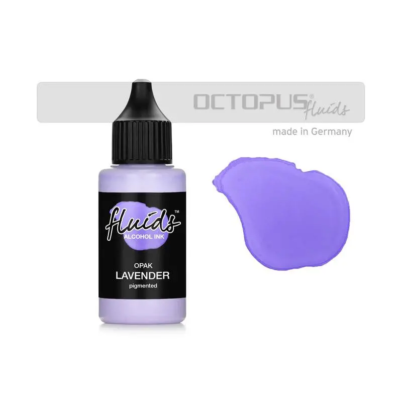 Octopus Fluids Opak Alcohol Ink – Lavender Violet (30Ml) 1