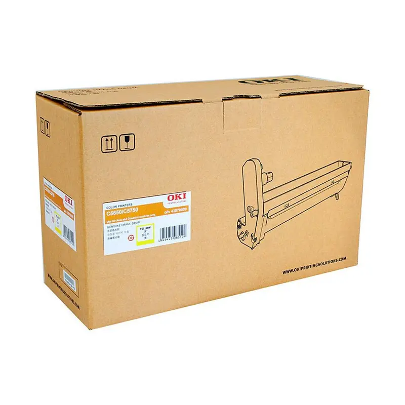 Oki C5650 Yellow Imaging Drum Cartridge (Model 43870009) 1