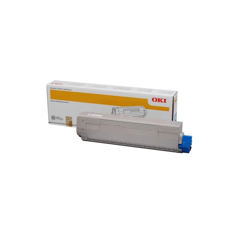 Oki C831N Cyan Toner Cartridge (Model 44844527) 1