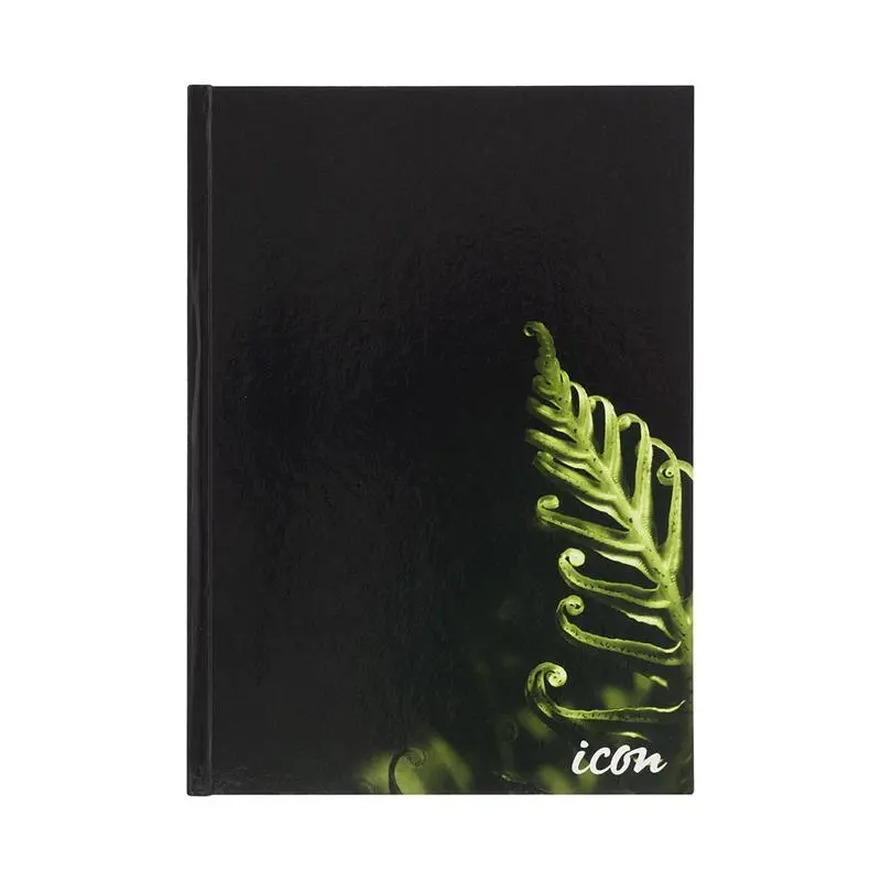 Okin A4 Black Casebound Notebook – 200 Pages, Premium Hard Cover 1