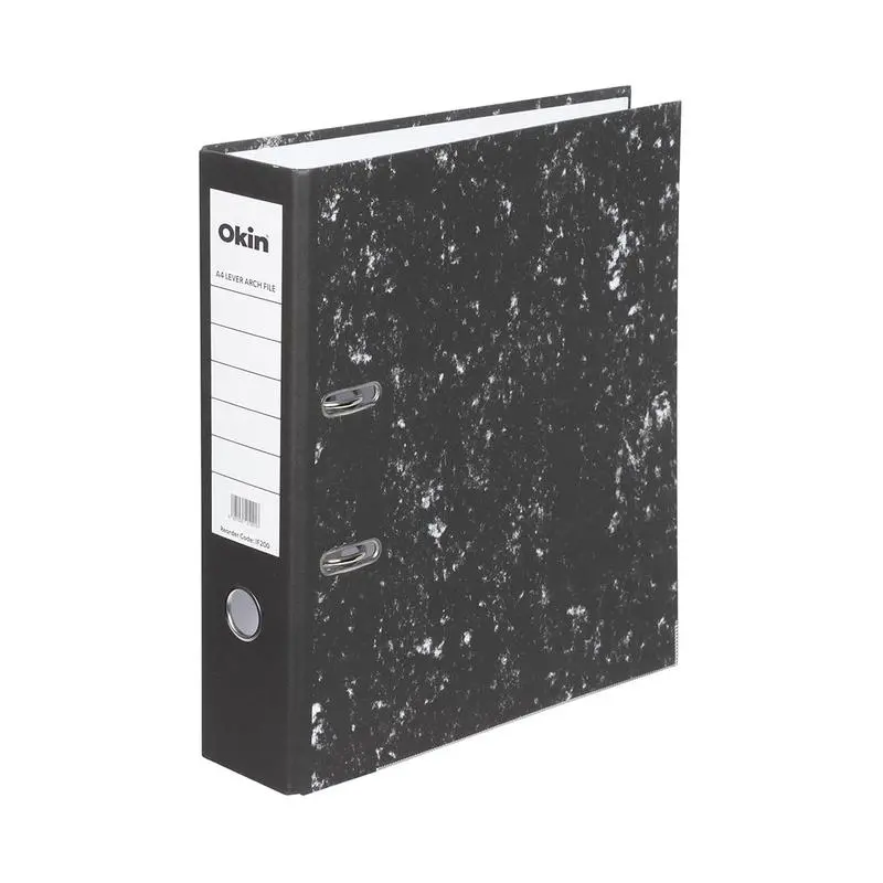 Okin A4 Lever Arch File – 75Mm Capacity With Metal Reinforced Edges 1
