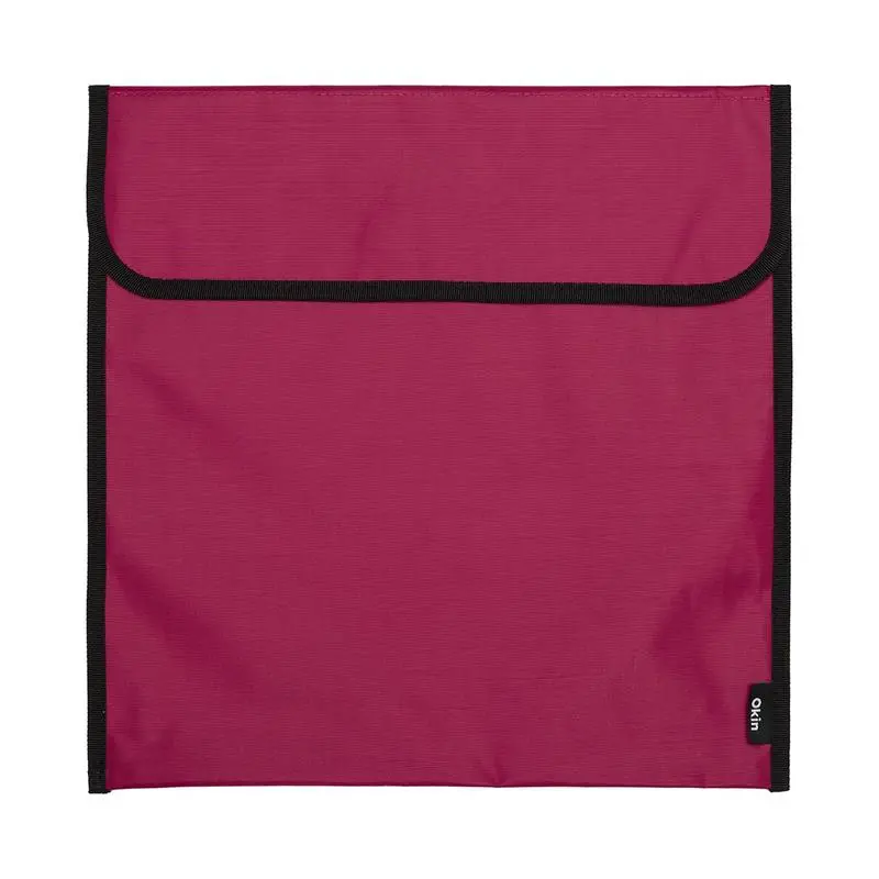 Okin Burgundy Homework Bag – 36×33Cm Durable Nylon (Hwbbu) 1