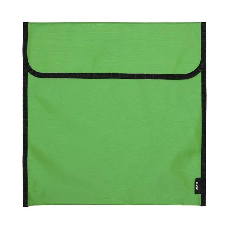 Okin Heavy-Duty Green Homework Tote Bag – 36 × 33 Cm Nylon Carryall 1