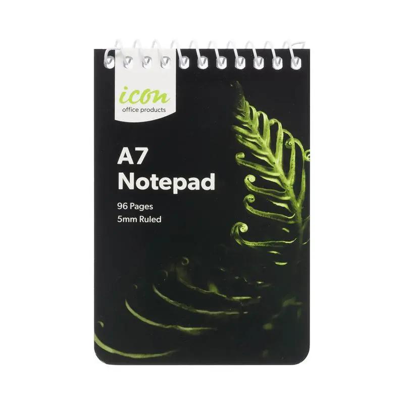 Okin Icon A7 Spiral-Bound Notepad – 96-Page Softcover (Isnpsc004) 1
