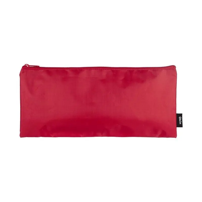 Okin Icon Pencil Case – Slim Long Design, 34 × 15Cm, Bold Red Finish 1