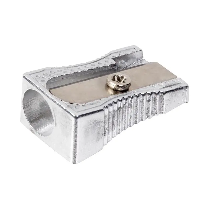 Okin Metal Single-Hole Pencil Sharpener – Durable Ipsmetal1 Design 1