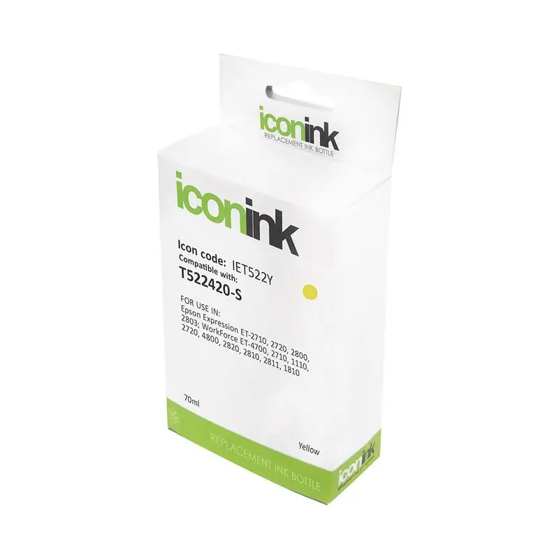Okin Yellow Ink Bottle – 70Ml Refill For Epson Ecotank Et-1110 & Et-2710 1