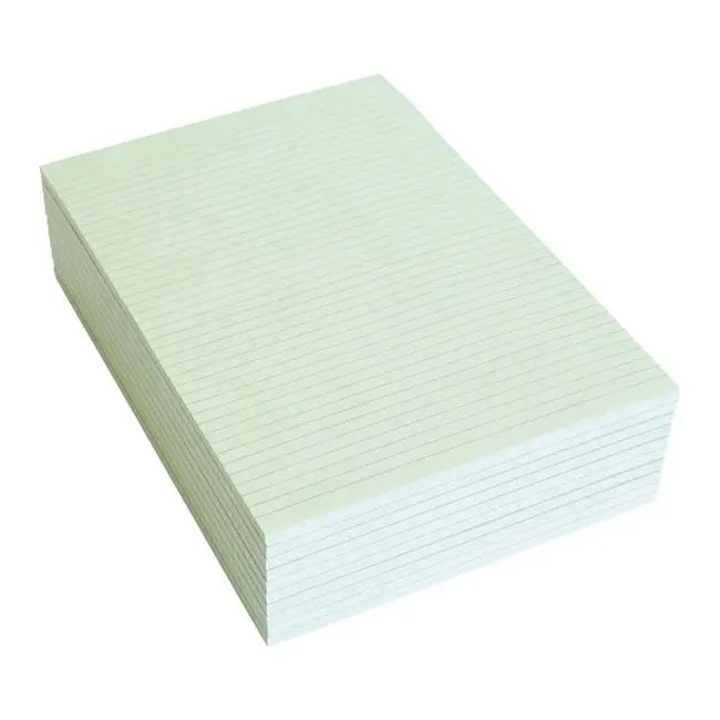 Olympic Topless A4 Notepad – 100-Sheet Green Writing Pad, 80Gsm 1