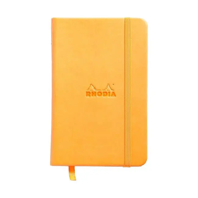 Orange Pocket-Sized Lined Webnotebook – Rhodia 1