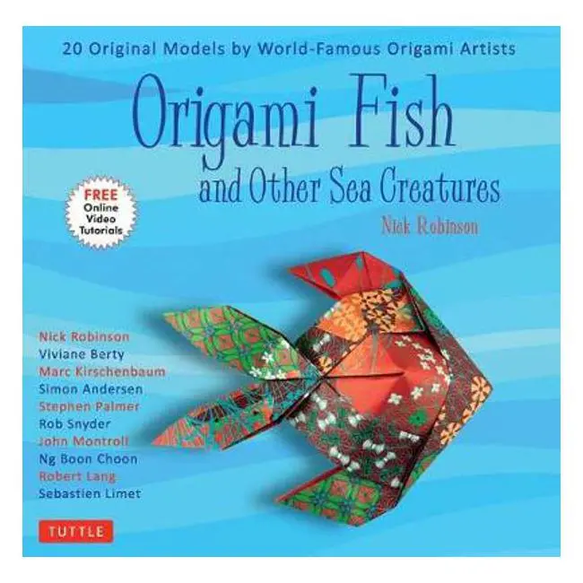 Origami Sea Life Kit: 20 Unique Marine Models By Leading Artists + Video Tutorials 1
