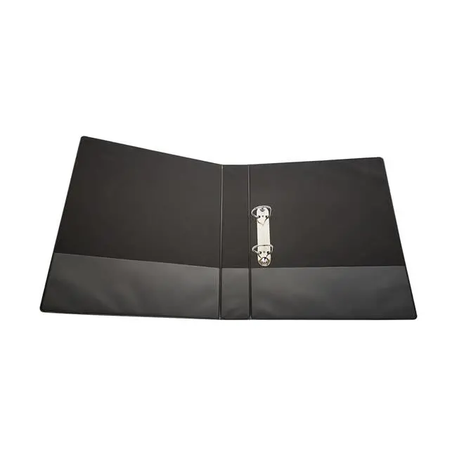 Osc A4 2-Ring Insert Binder – 38Mm Capacity, Black 1