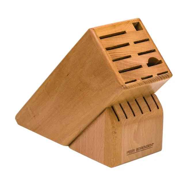 Peer Sorensen 17-Slot Beechwood Knife Block (Empty) 1