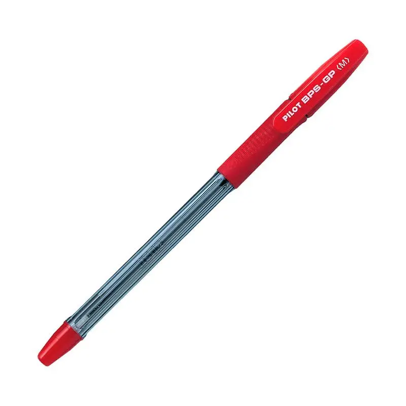 Pilot Bps-Gp Red Ballpoint Pen – 1.0Mm Medium Point 1