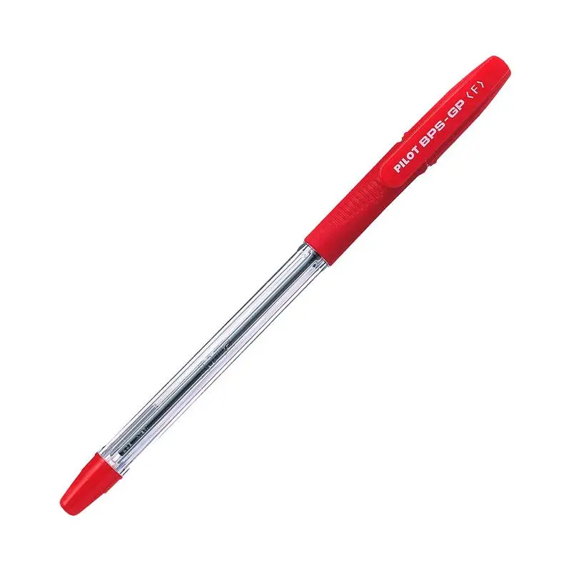 Pilot Bps-Gp Red Fine-Point Ballpoint Pen – 0.7Mm Refillable Design 1