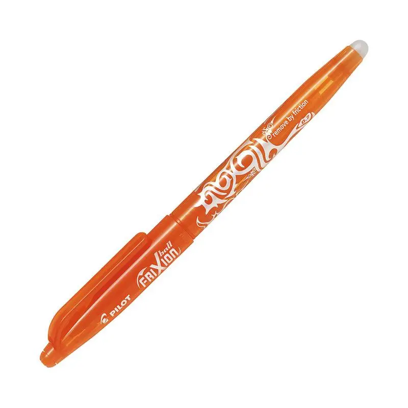 Pilot Frixion Ball Erasable Gel Pen – Orange, 0.7Mm Tip 1