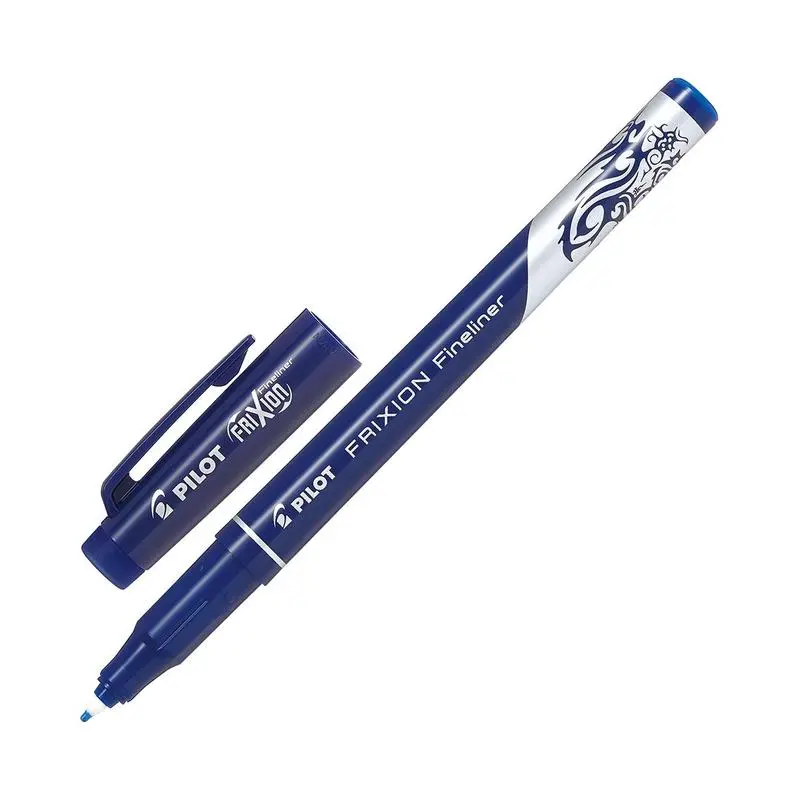 Pilot Frixion Fineliner Erasable Blue Pen – 1.3 Mm Tip (Model 20471) 1