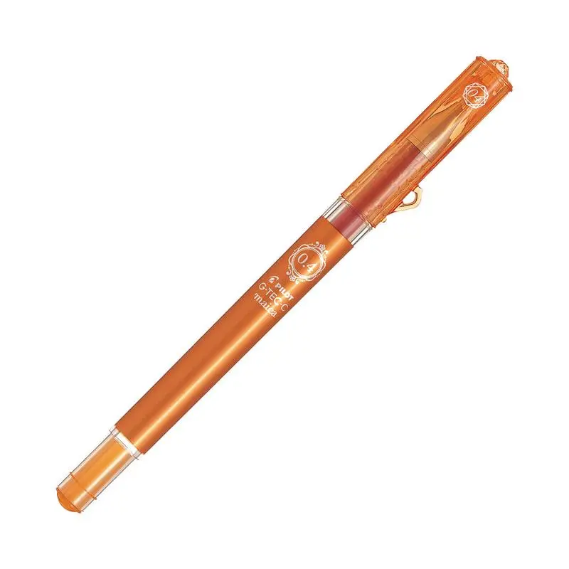 Pilot G-Tec-C Maica Orange Gel Pen, 0.4Mm Tip, Bl-Gcm4-O 1