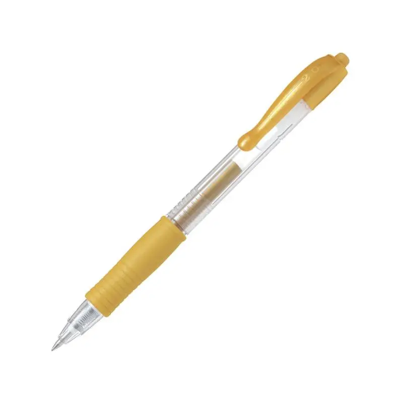 Pilot G2 Gel Ink Pen – 0.7Mm Fine Point, Metallic Gold Ink (Bl-G2-7-Gd) 1
