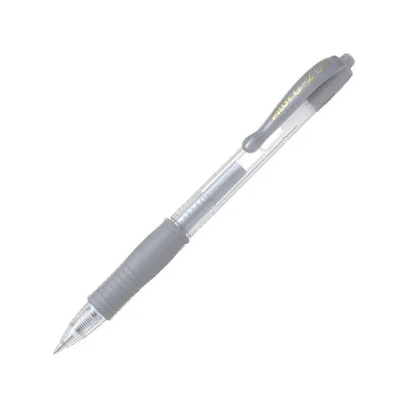 Pilot G2 Gel Ink Pen – Silver, 0.7Mm Fine Tip, Bl-G2-7-Si 1