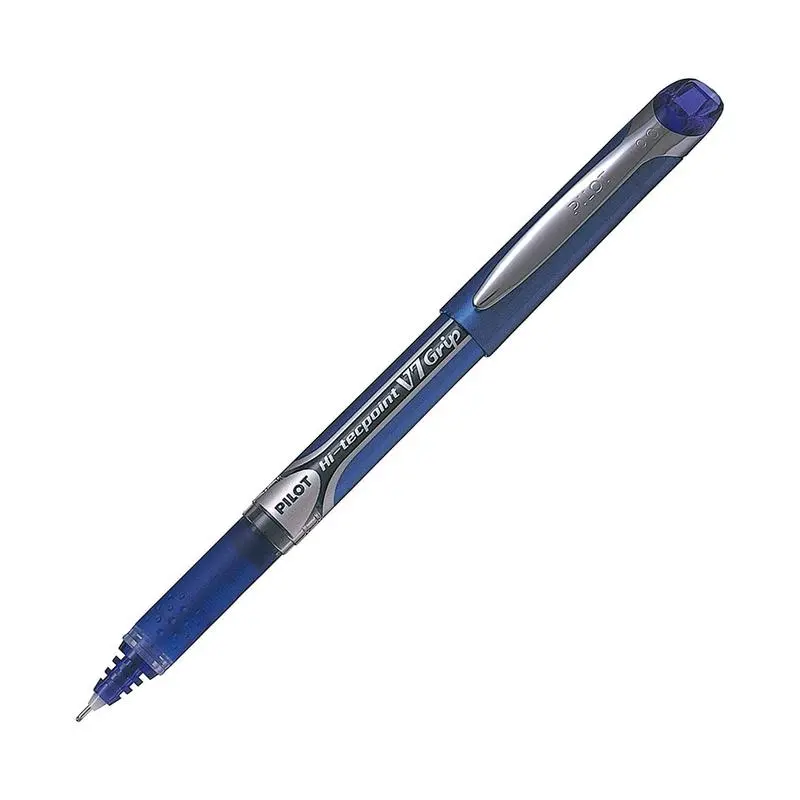 Pilot Hi-Tecpoint V7 Grip Rollerball Pen – Blue, 0.7Mm 1