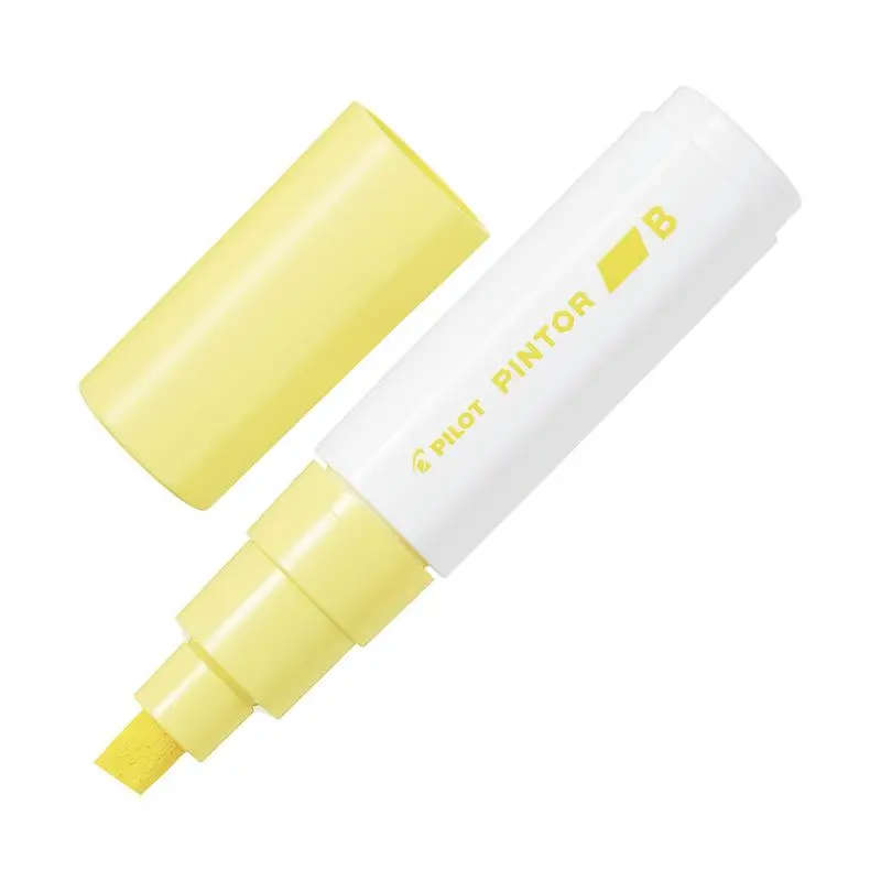 Pilot Pintor Broad-Line Marker – 8 Mm Pastel Yellow (Sw-Pt-B-Py) 1