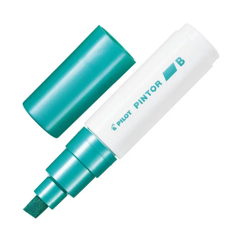 Pilot Pintor Broad Metallic Green Marker – 8 Mm Tip (Sw-Pt-B-Mg) 1