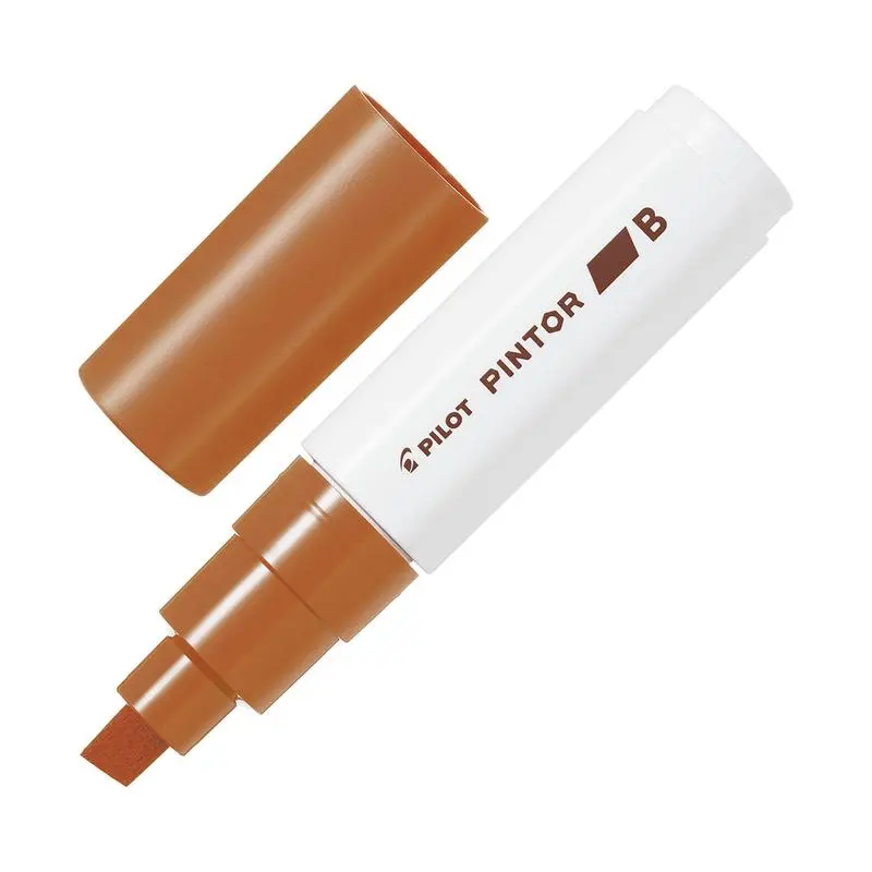 Pilot Pintor Broad Tip Marker – 8Mm Brown Brush-Like Nib 1