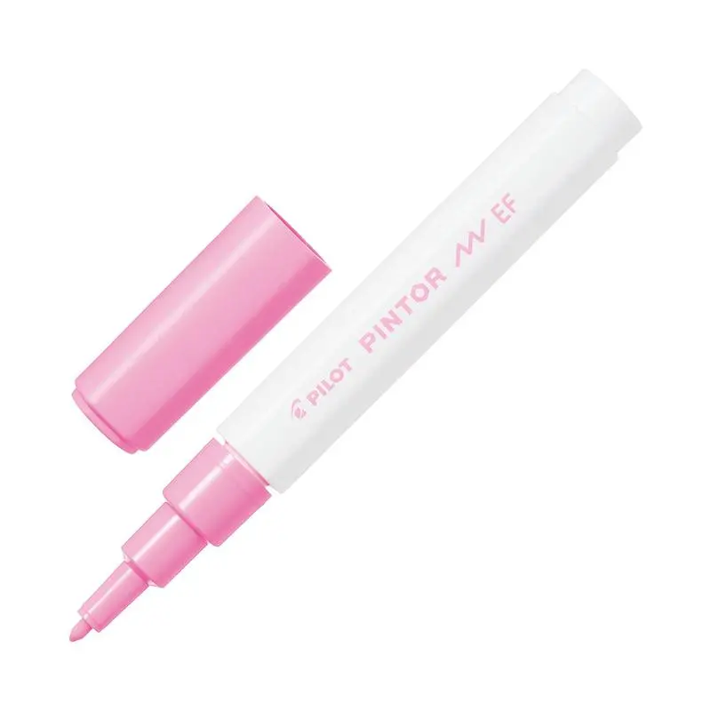 Pilot Pintor Extra-Fine Marker – 0.7 Mm Tip, Bold Pink Ink 1